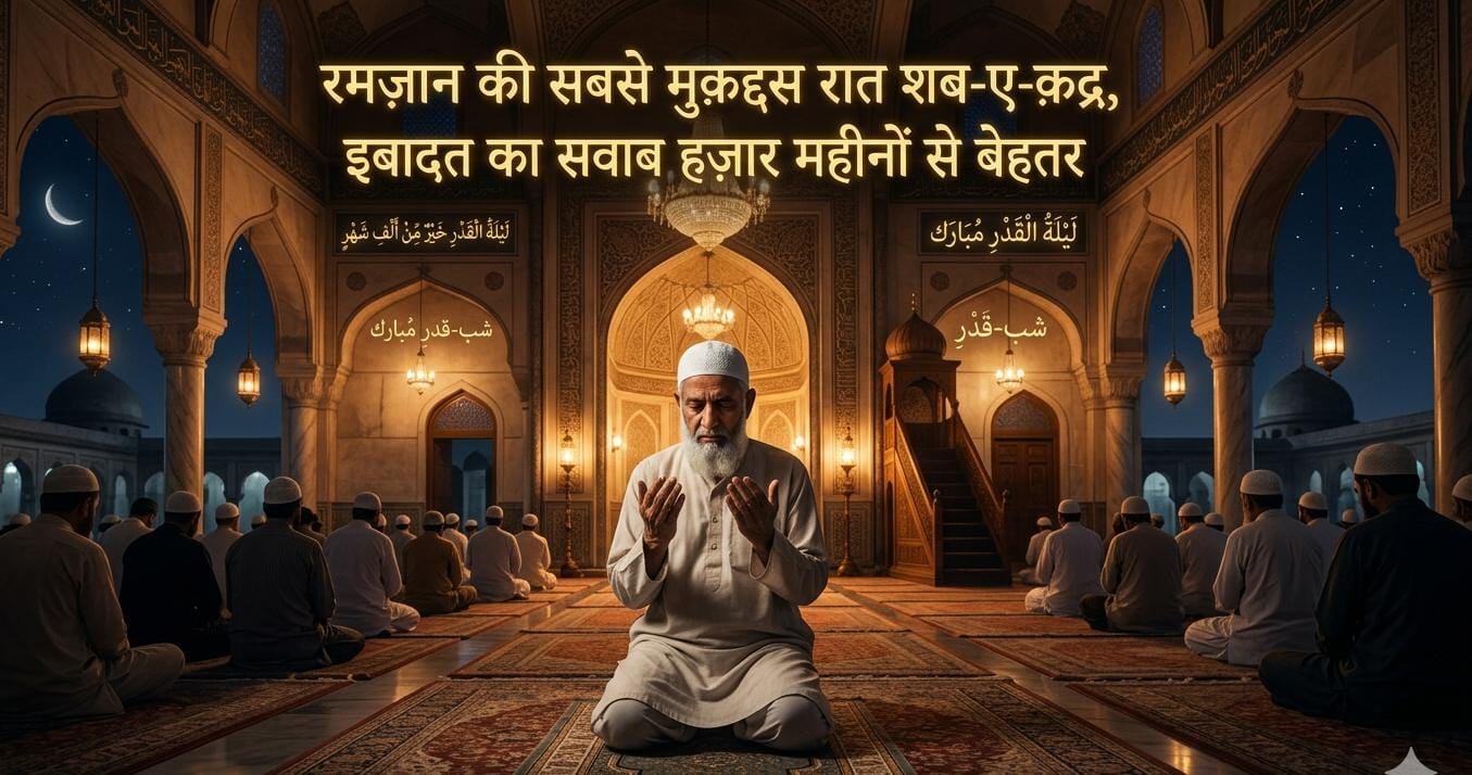 रमज़ान की सबसे बरकत वाली रात: क्या है शब-ए-क़द्र, क्यों जागकर इबादत करते हैं मुसलमान?