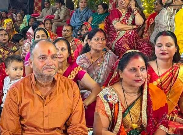 श्रीमद्भागवत कथा के बाद श्रद्धालुओं से गुलजार हुआ डलमऊ, देर शाम तक चला ब्रह्म भोज